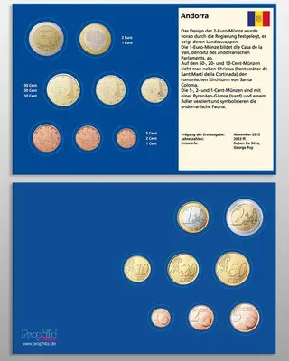 Produktbild von Prophila Collection Münz-Tablett Andorra