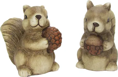 Produktbild von Dekofigur Eichhörnchen aus Keramik 7 cm