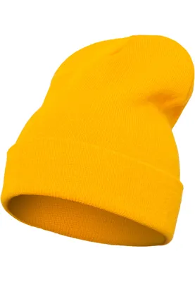 Produktbild von FLEXFIT 1501KC | Heavyweight Long Beanie Wintermütze - Farbe: Gold - Größe: One Size