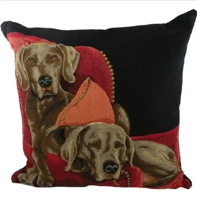 Produktbild von Gobelin Kissen Weimaraner