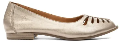 Produktbild von Damen Ballerinas aus Naturleder in Beige