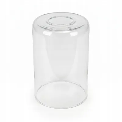 Produktbild von LUXOLAR Glasschirm E27 Klar Transparent Zylinder Ø10cm H15cm
