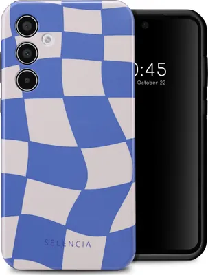 Produktbild von Selencia Vivid Back Cover Samsung Galaxy A35 - Groovy Sapphire Blue