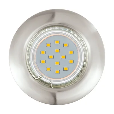 Obrázok produktu pre EGLO Peneto, Zapustené bodové osvetlenie, GU10, 6 W, 3000 K, 240 lm, nikel