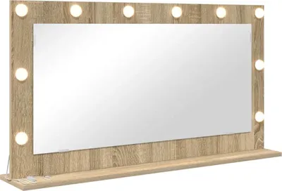 Obrázok produktu pre Toaletné zrkadlo Obdĺžnikový Sonoma dub 100 x 55 x 18 cm
