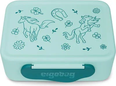Produktbild von Ergobag Pferde Kunststoff Brotdose