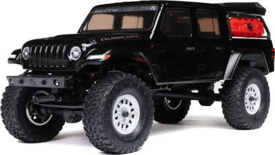 Image de Axial SCX24 Jeep JT Gladiator 4X4 RTR Rock Crawler 1:24 - noir, batterie et chargeur inclus