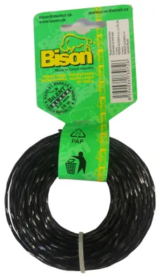 Obrázok produktu pre SILENT BLACK (čierna) – štvorhranný profil s vlnitým povrchom, 2,7 mm, 15 m