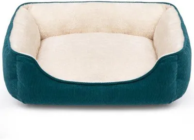 Produktbild von Tierbett - Kätzchen- und Hundebett - Grün - 55 x 45 x 15 cm