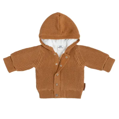 Obrázek produktu pro Baby´s Only Kapuzenjacke teddyfutter Soul caramel - 74 Braun