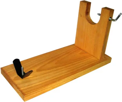 Immagine prodotto di Portasalamoia, tagliere in legno, marrone, 16 x 40 x 18 cm, per la cucina