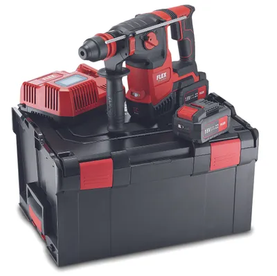 Produktbild von FLEX Akku-Bohrhammer CHE 2-26 18.0-EC/5.0 Set - 478474