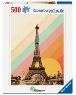 Image de Puzzle Ravensburger Paris Rainbow - 500 pièces.