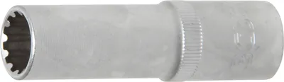 Produktbild von BGS 10254 Steckschlüssel-Einsatz "Gear Lock", 12,5 (1/2), tief, 14 mm