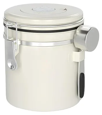 Kaffeebehälter 1500 ml, Edelstahl, mit Auslassventil