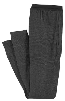 Produktbild von Adamo XXL Thermo Unterhose lang schwarz-grau