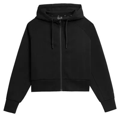 Produktbild von 4F - "H4Z22 BLD027" Hoodie mit durchgehendem Reißverschluss für Damen PP1620 (L) (Schwarz)