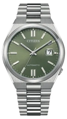 Image de Citizen Automatique, cadran vert Pantone, 40 mm, acier