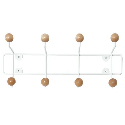 Image de Saturnus Portemanteau avec 8 crochets en imitation bois