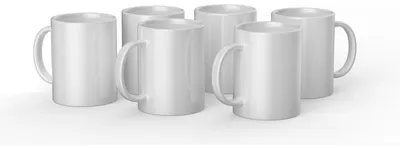 Produktbild von Cricut Blank, Set, 0,425 l, Tasse, Universal, Weiß, Keramik