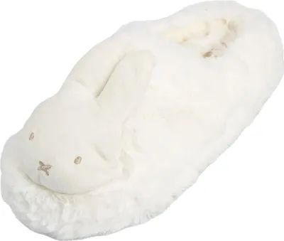 Produktbild von Miffy - 3D Gesicht Pantoffeln für Damen NS9790 (35,5 EU - 37 EU) (Cremefarbe)