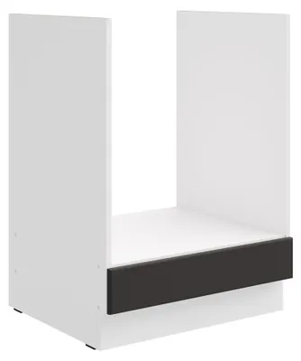 Produktbild von Herdunterschrank 60 cm Stilo Grau Weiss Küchenzeile Küchenblock Küche Landhaus