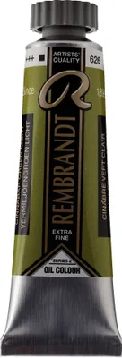 Image de Rembrandt peinture à l'huile en tube 15 ml, rose clair vert 626