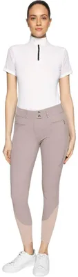Image de Pantalon d'équitation Samshield pour femmes Full-Grip Clara Premium FS 2026 Pantalon d'équitation pour femmes Latte 34