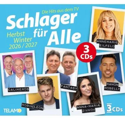 Produktbild von Schlager für Alle - Herbst/Winter 2026/2027 (3CD)