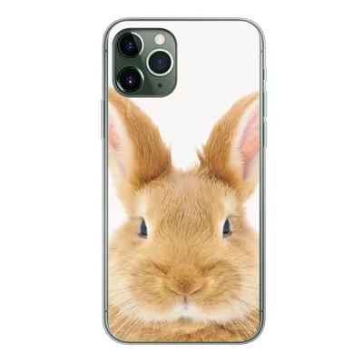 Produktbild von MuchoWow® Handyhülle Schutzhülle Hülle für iPhone 11 Pro Kinder - Kaninchen - Kind - Mädchen - Jungen Silikon Softcase Handy Hülle - Handy