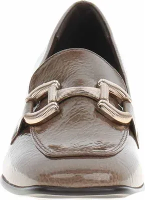 Produktbild von Tamaris Damen Slipper Penny Loafer Zierspange Halbschuh Karreé 1-24316-43, Größe:38 EU, Farbe:Beige