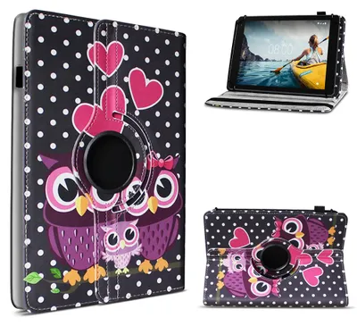 Produktbild von Tablet Hülle für Blackview Tab 80 / Tab 70 10.1 Tasche Schutzhülle 360° DrehbarFarbe 360 Uni:Motiv 4