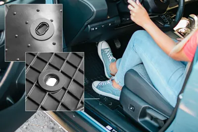 Immagine prodotto di Tappetini anteriori in gomma neri per Ford Fusion 2005-2012