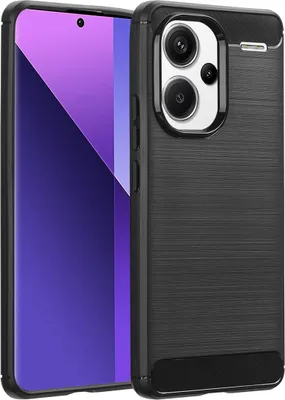 Produktbild von imoshion Brushed Back Cover Xiaomi Redmi Note 13 Pro Plus (5G) - Schwarz
