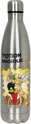 Produktbild von Könitz Flasche Hot Bottle - Portion Magique, Thermoflasche, Outdoorflasche, Doppelwandig mit Verschluss, Edelstahl, Silbern, 750 ml, 11 9 245 2385