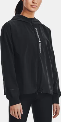 Image de Under Armour Woven FZ Jacket-BLK - S