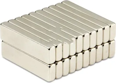 Produktbild von Neodym Magnet 40 x 10 x 5 mm Quader Case - 500 Stück