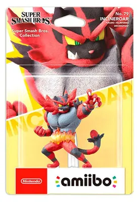 Immagine prodotto di Amiibo Super Smash Fuegro Incineroar Collezione Super Smash Bros