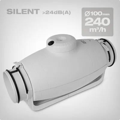 Produktbild von S&P Rohrventilator TD250/100, geräuscharm