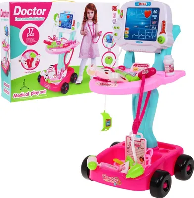 Obrázek produktu pro Růžový kočárek malého lékaře