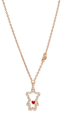 Produktbild von Emporio Armani Damenkette Anhänger Metall rosévergoldet, EGS3162221