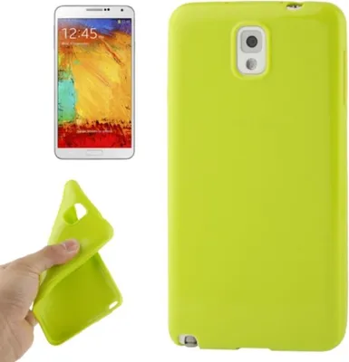 Produktbild von Schutzhülle TPU Case für Handy Samsung Galaxy Note 3 N9000 Grün
