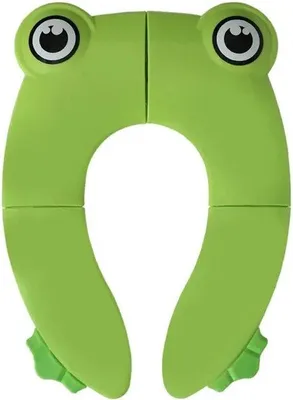 Produktbild von Famanu Toilettensitzverkleinerer faltbar - Grün
