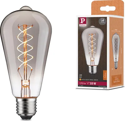 Produktbild von Paulmann Rustic Shine Standard 230V LED Kolben Filament in S-Form