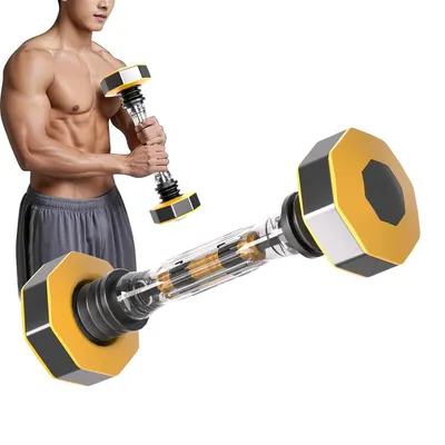 Produktbild von Verstellbares Kurzhantel-Set für Zuhause, 22–66 lbs, Ganzkörpertraining, Arme, Brust & Core, für Männer & Frauen, Kraft & Fitness