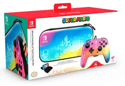 Produktbild von PDP 500-236-SPCT, Gamepad, Nintendo Switch, Nintendo Switch OLED, D-Pad, Home button, Analog / Digital, Kabelgebunden, USB