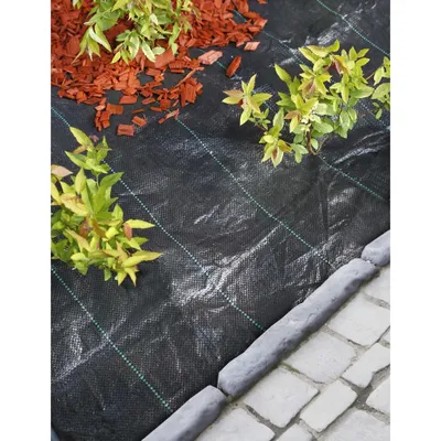 Zdjęcie produktu dla Osłona przeciw chwastom Nature 2x10 m czarna