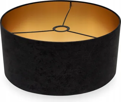 Produktbild von MODERNER GOLDENER SAMT-LAMPENSCHIRM 40 cm