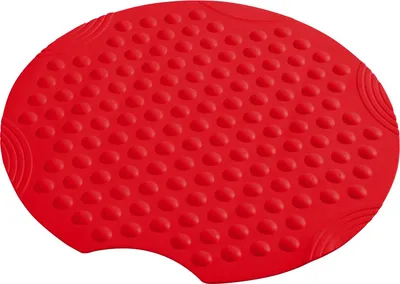 Produktbild von Ridder Duscheinlage Tecno Ø 55 cm rot 68206