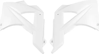 Produktbild von Ufo Gg07101-041 Seitliche Kühlerabdeckungen Weiß  Weiß One Size
